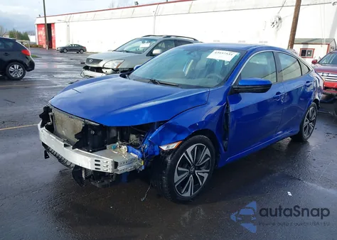 2017 Honda Civic Ex-T z USA, uszkodzony, nr VIN 2HGFC1E39HH653591